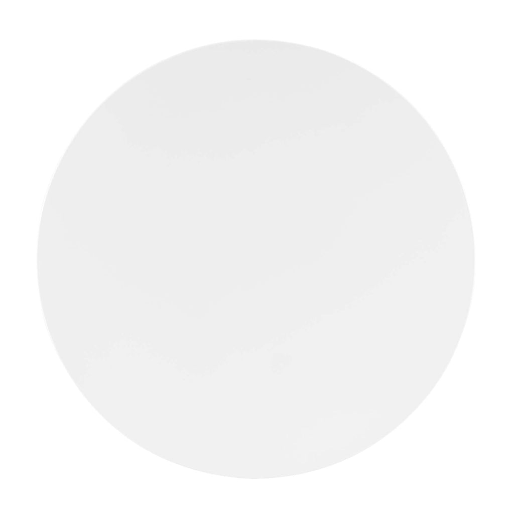 Verne 40" Dining Table in Gold White