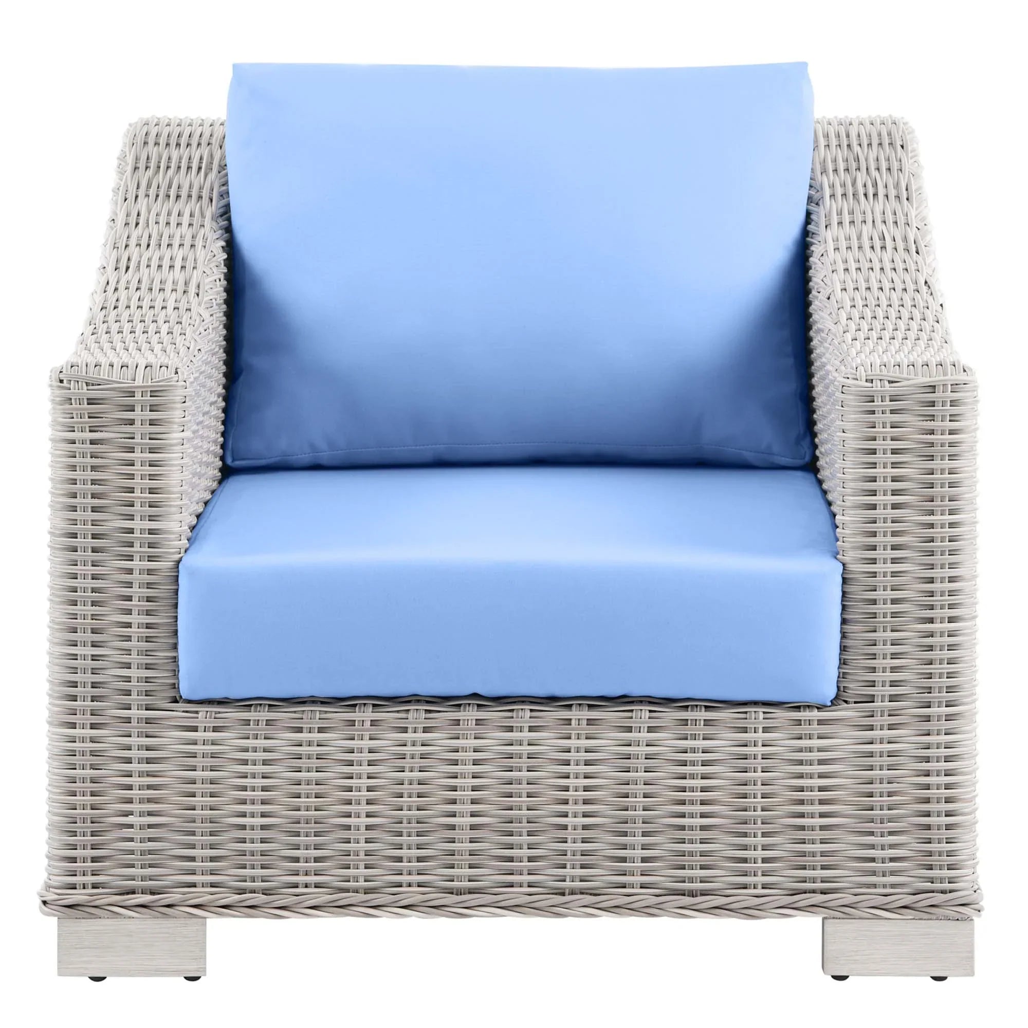 Conway Outdoor Patio Wicker Rattan Armchair
