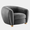 Abundant Performance Velvet Armchair