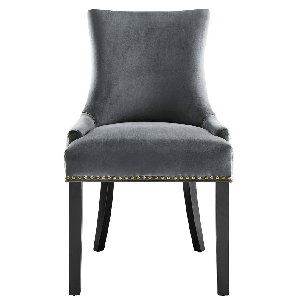 Marquis Performance Velvet Dining Chairs Set of 2