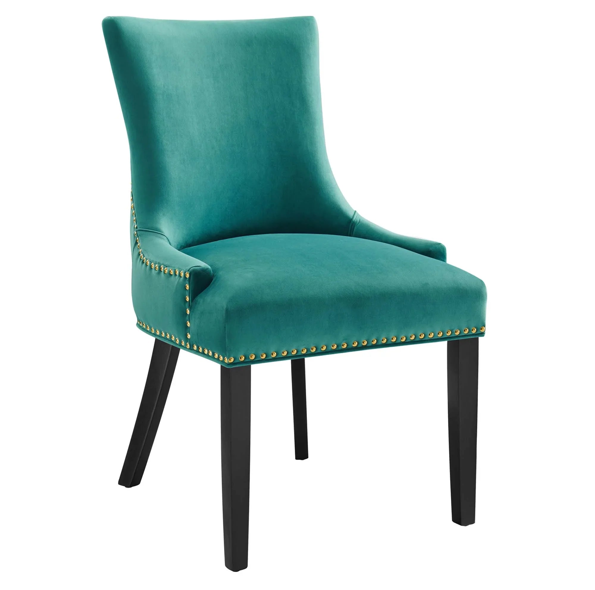 Marquis Performance Velvet Dining Chairs Set of 2
