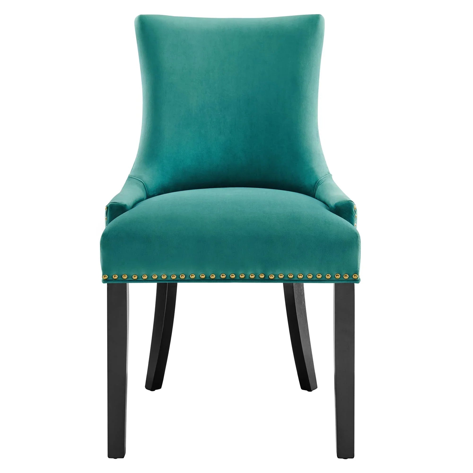 Marquis Performance Velvet Dining Chairs Set of 2