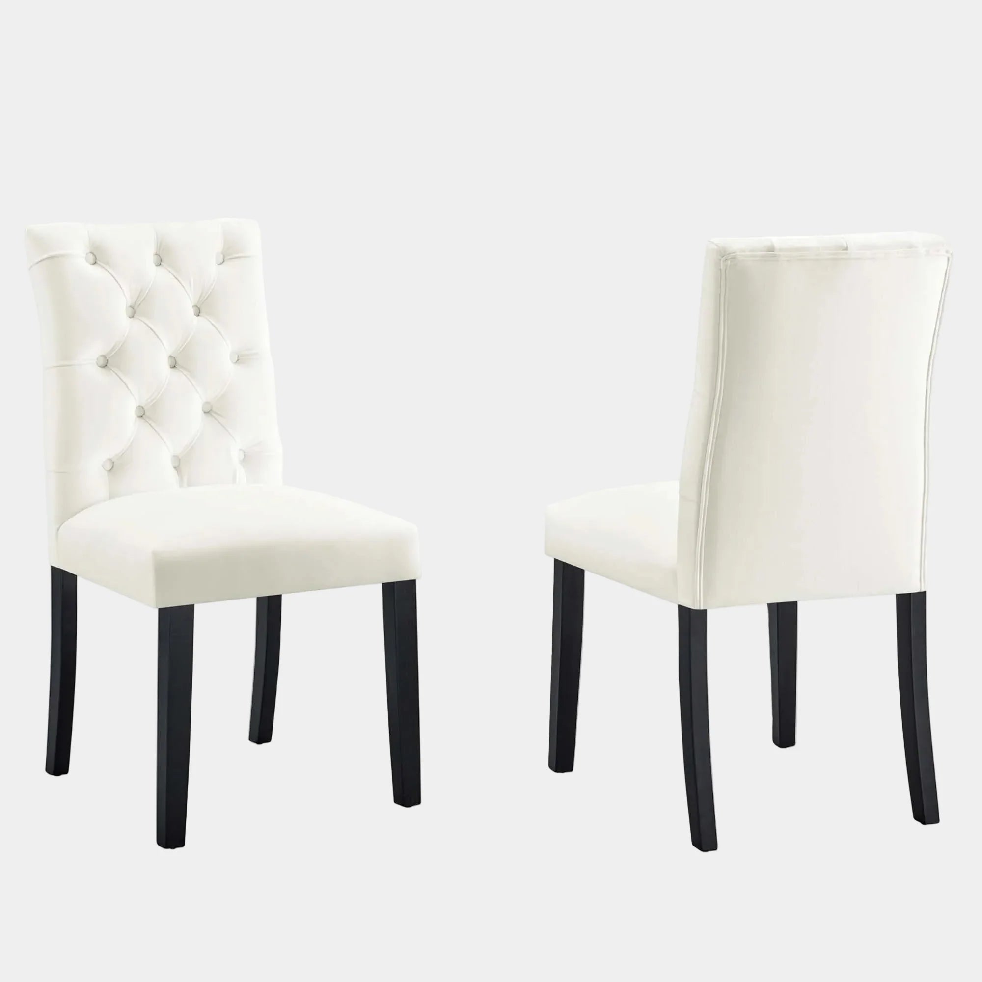 Duchess Performance Velvet Dining Chairs Set of 2