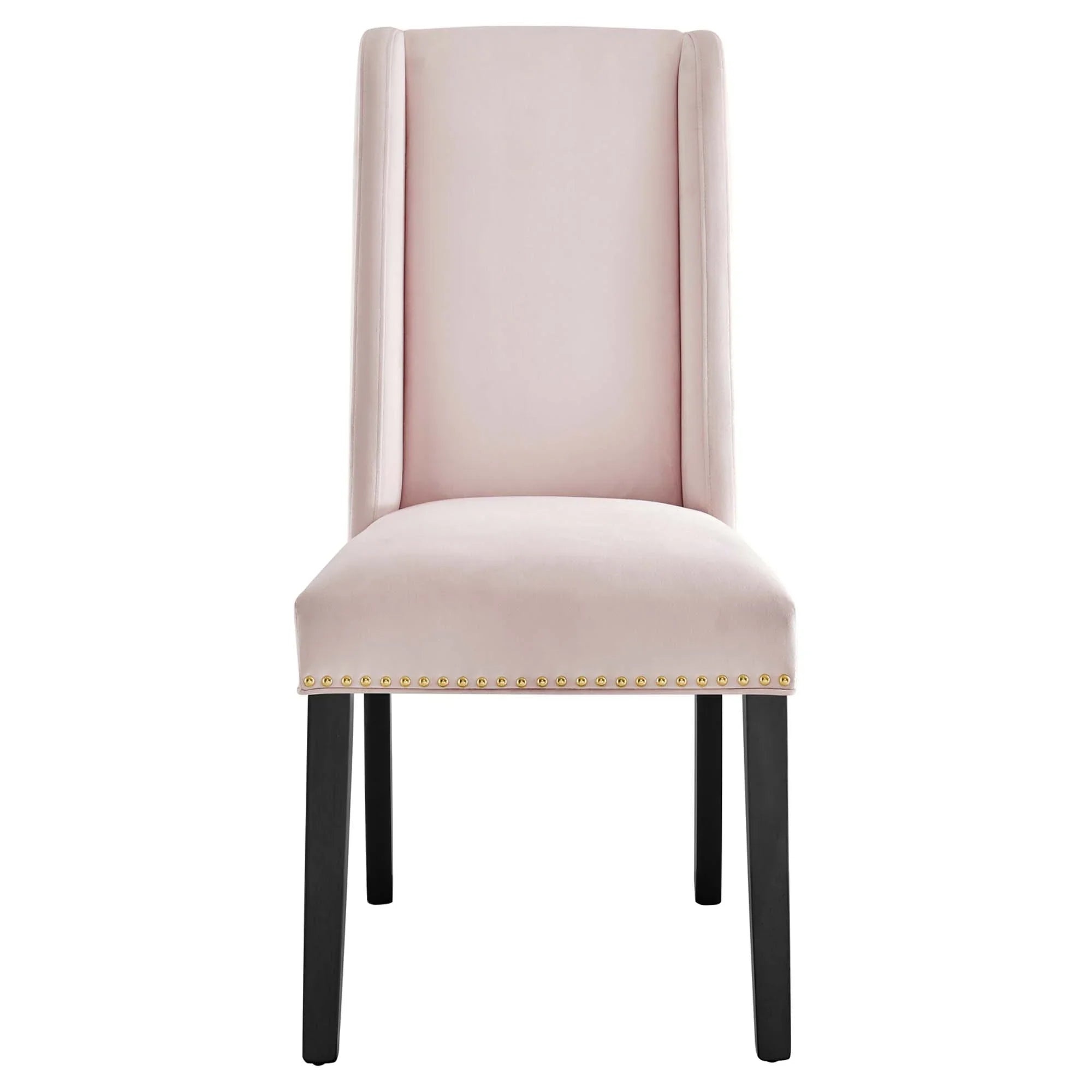 Baron Performance Velvet Dining Chairs Set of 2