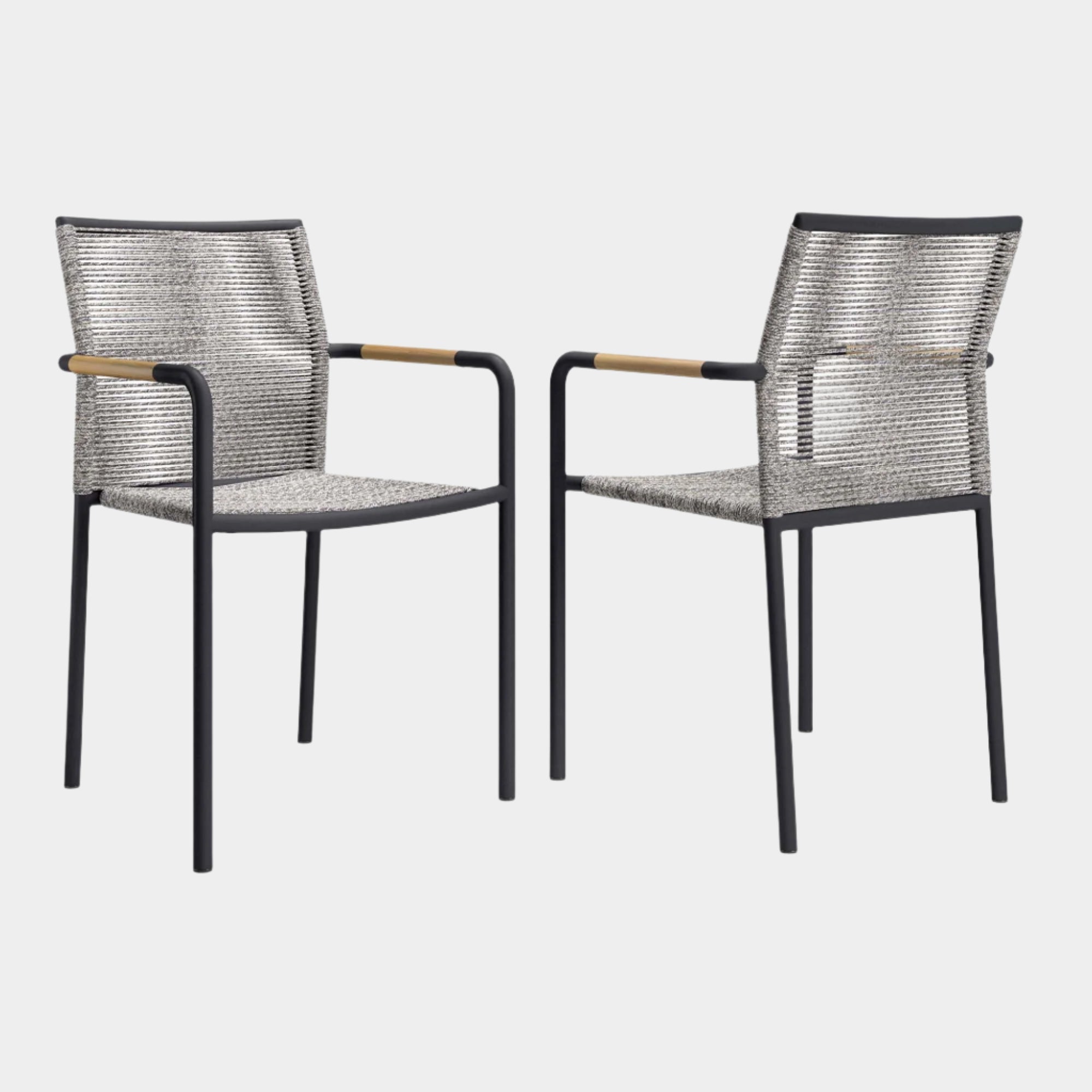 Serenity Outdoor Patio Armchairs Set of 2