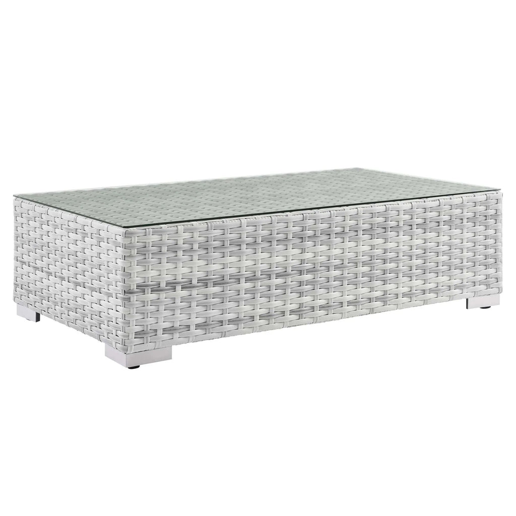 Convene 4-Piece Outdoor Patio Set in Light Gray Gray