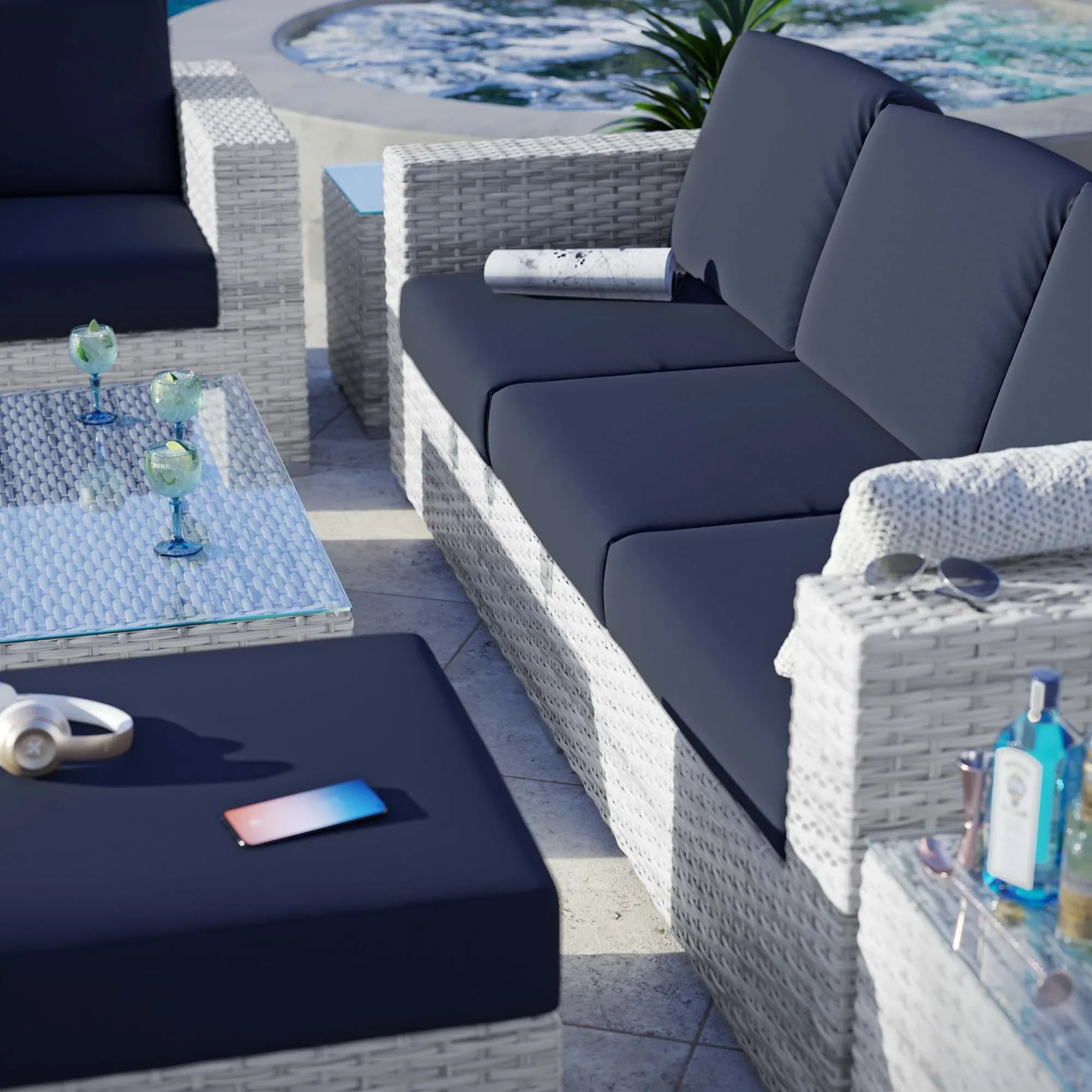 Convene 6-Piece Outdoor Patio Set