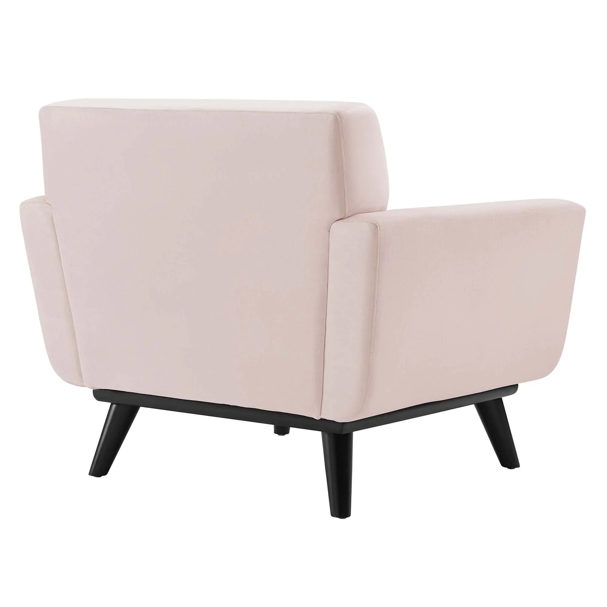 Engage Channel Tufted Performance Velvet Armchair
