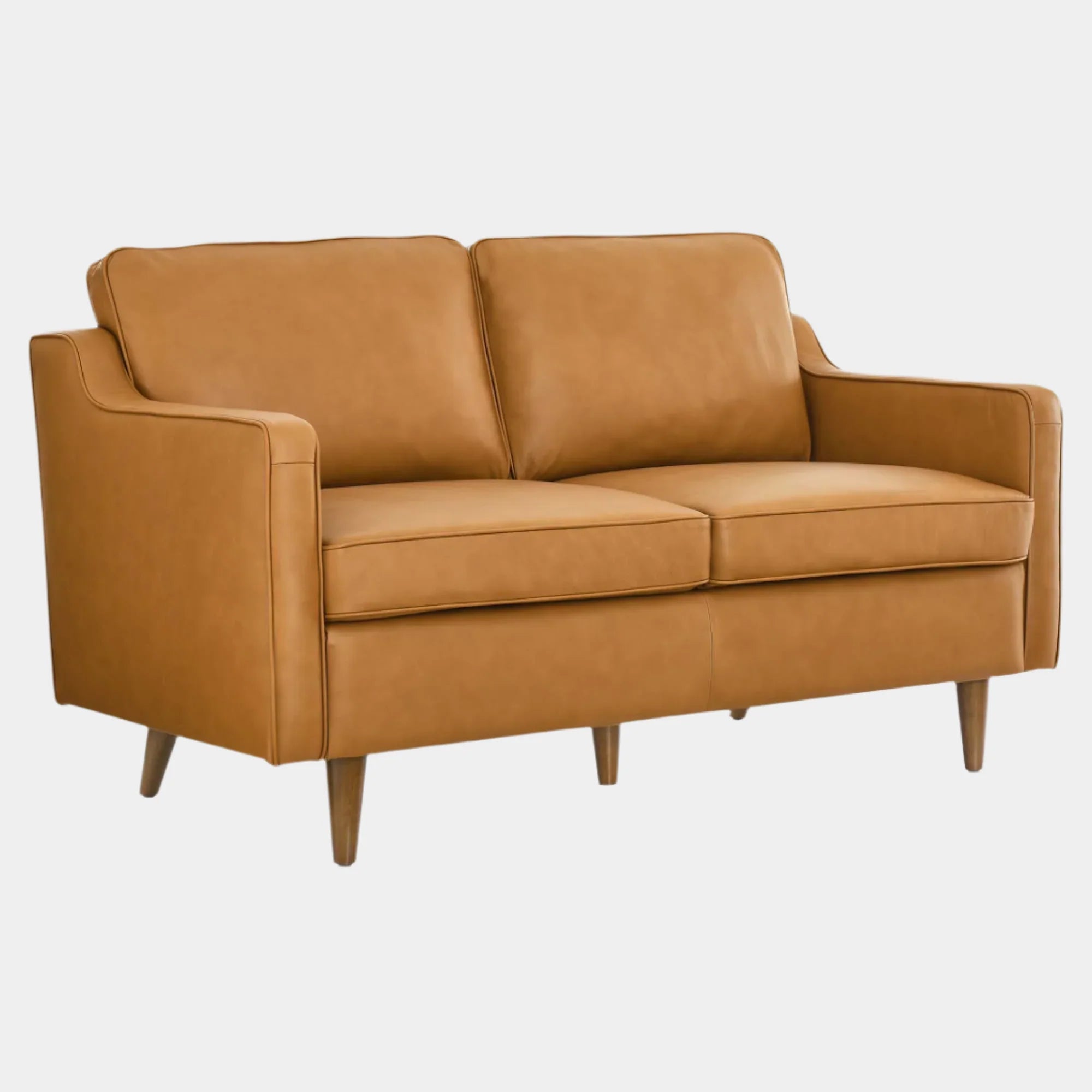Impart Genuine Leather Loveseat