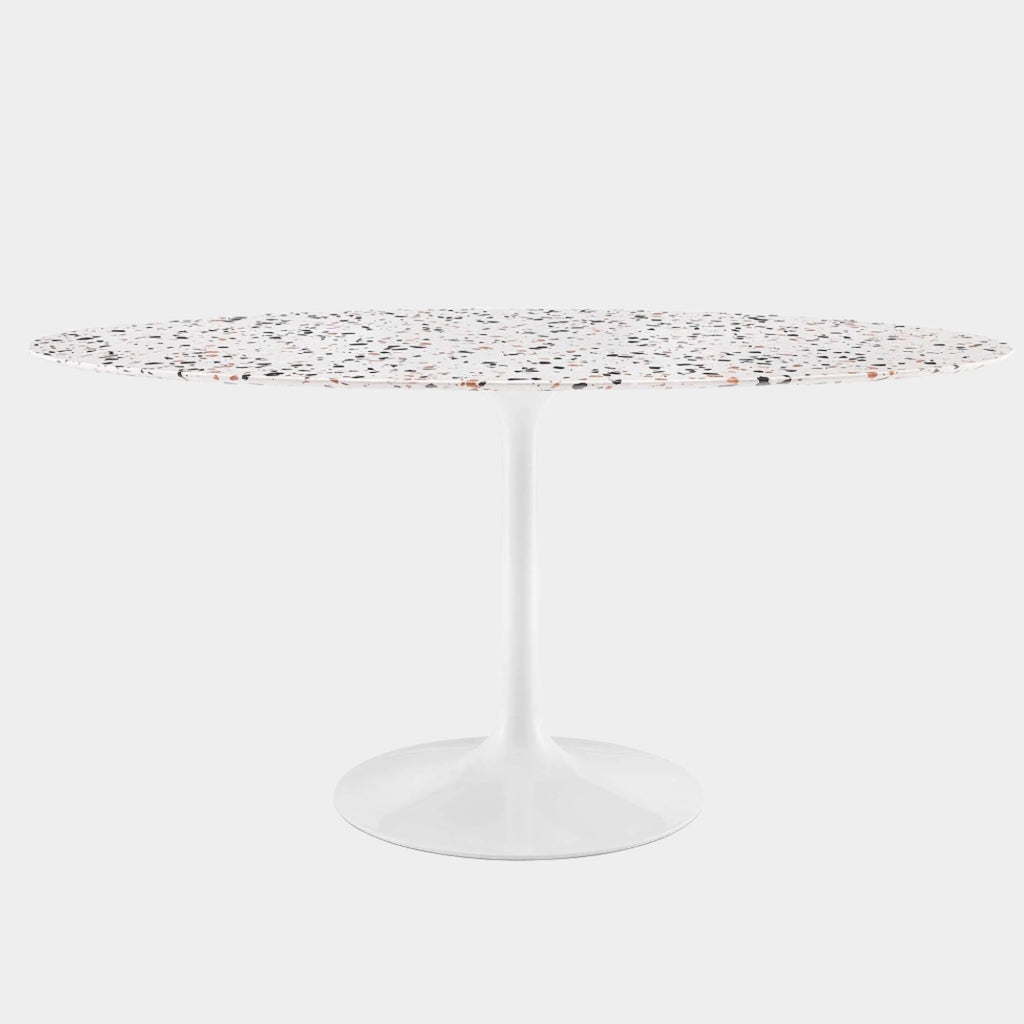 Lippa Oval Terrazzo Dining Table