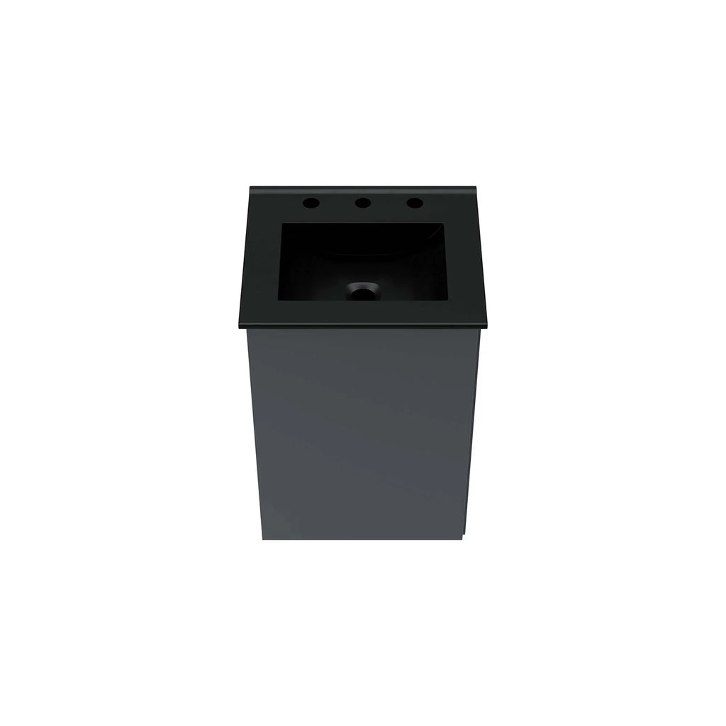 Bryn Wall-Mount Bathroom Vanity Basin Included