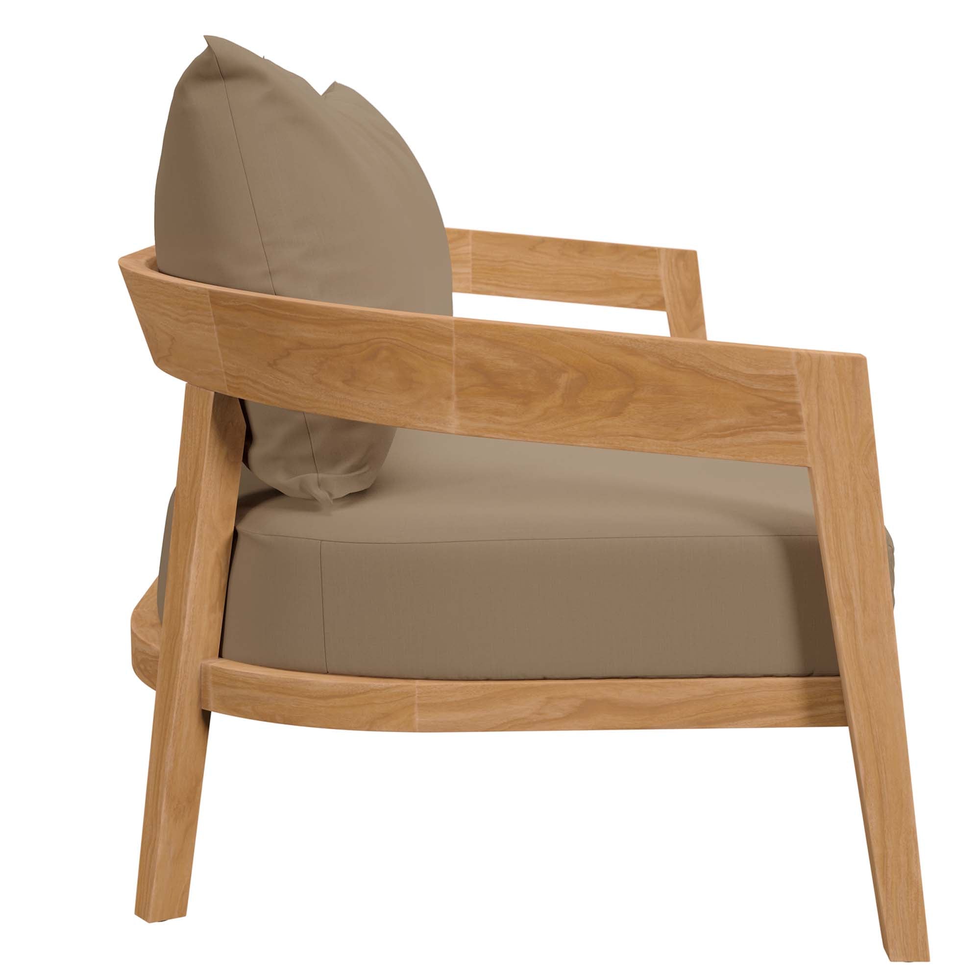 Brisbane 3-Piece Teak Wood Outdoor Patio