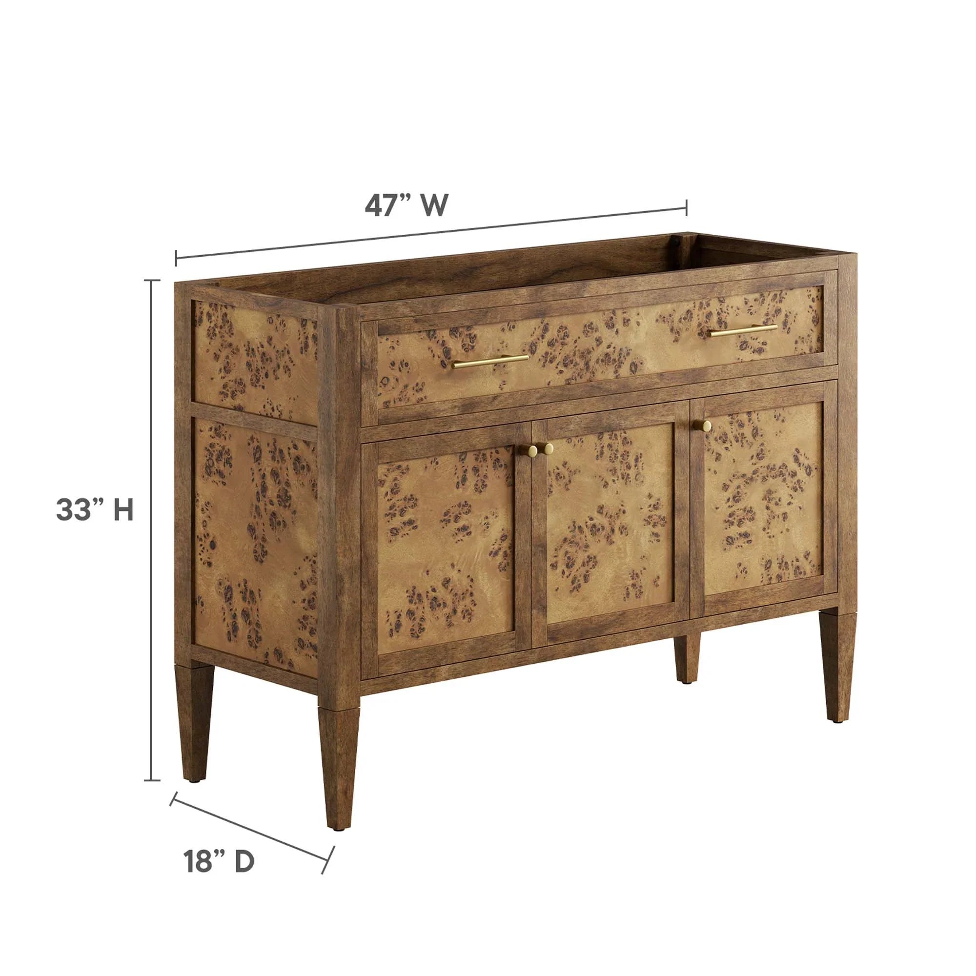 Elysian Bathroom Cabinet Basin Not Included