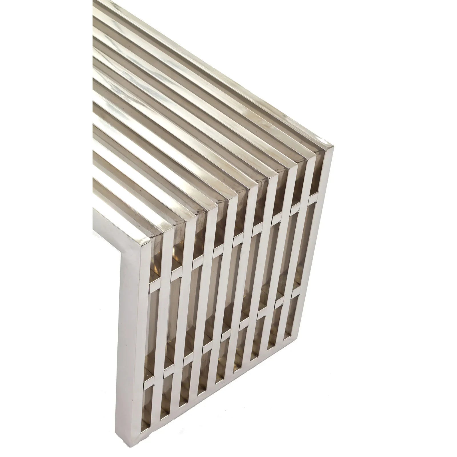 Gridiron Medium Stainless-Steel Bench
