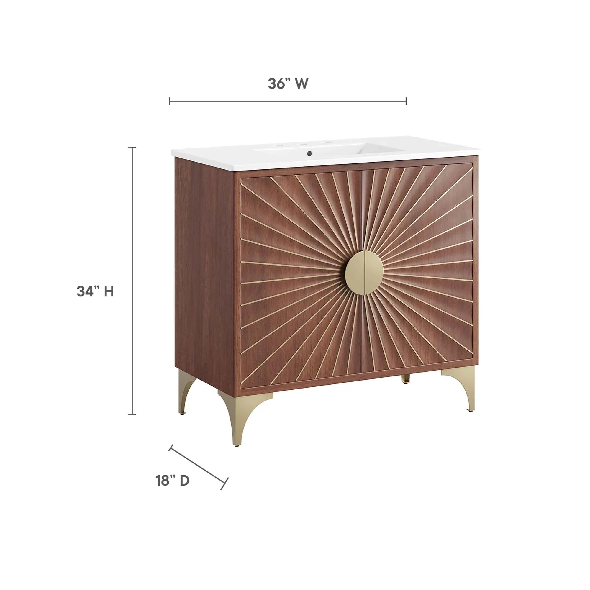 Daylight Bathroom Vanity Basin Included