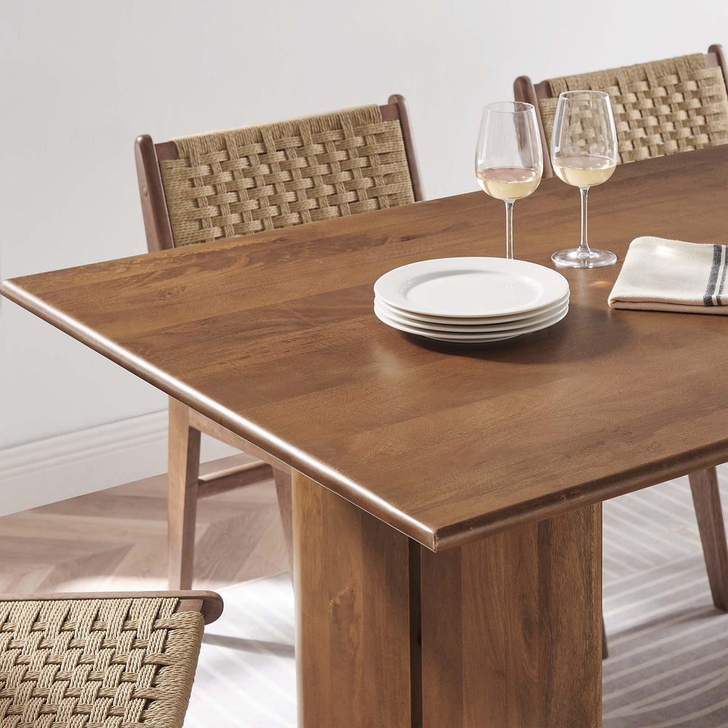 Amistad 72" Dining Table in Walnut