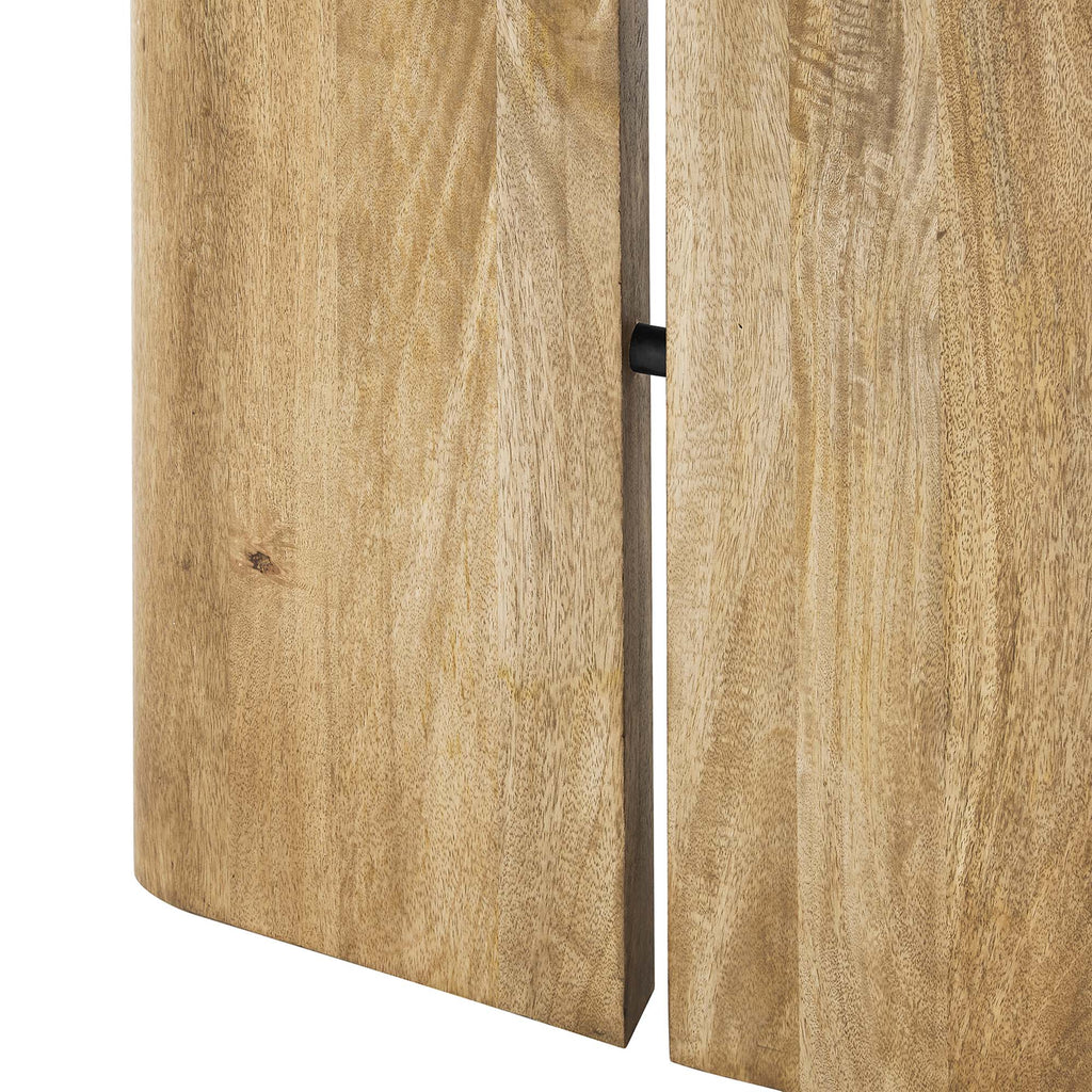 Amistad 86" Wood Dining Table in Oak