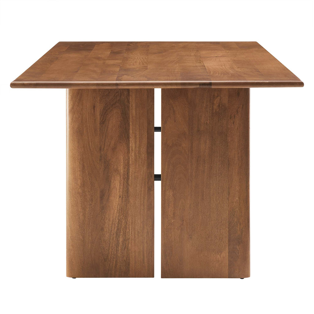 Amistad 86" Wood Dining Table in Oak