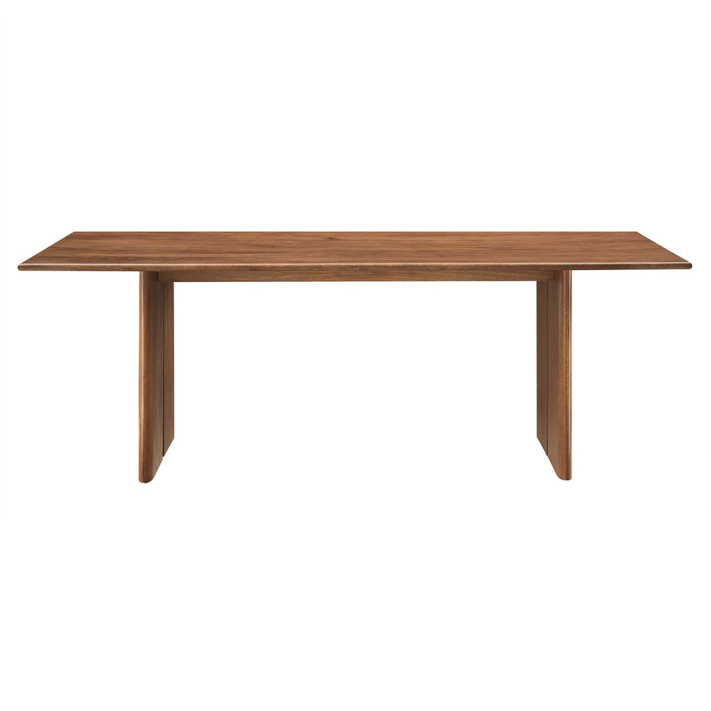 Amistad 86" Wood Dining Table in Oak