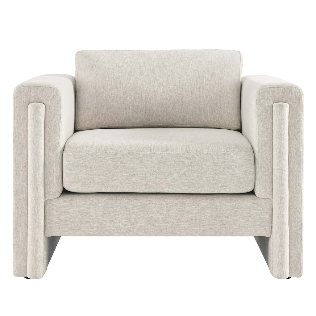 Visible Fabric Armchair