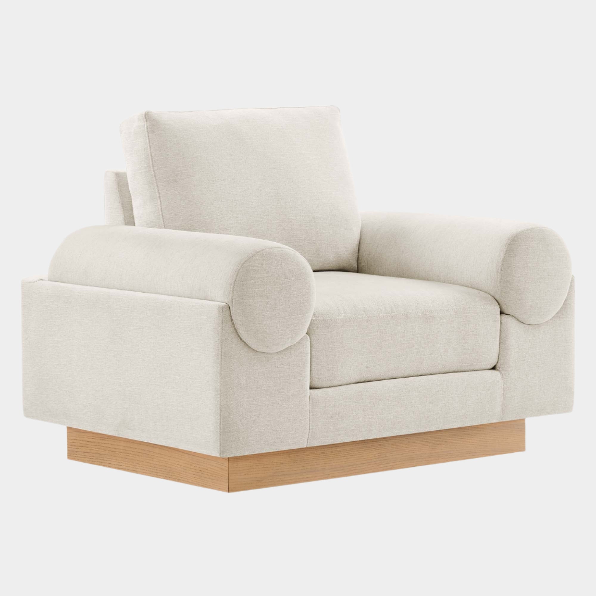 Oasis Upholstered Fabric Armchair