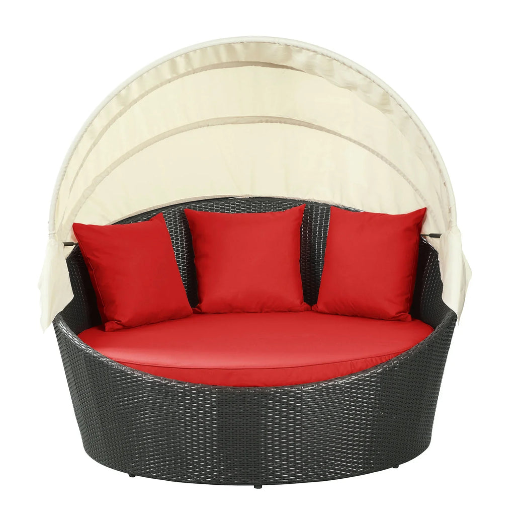 Siesta Canopy Outdoor Patio Daybed