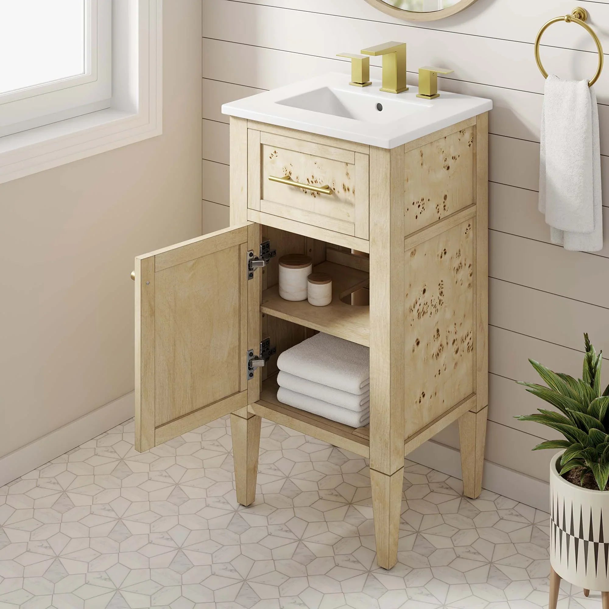Awaken Bathroom Vanity Basin Included