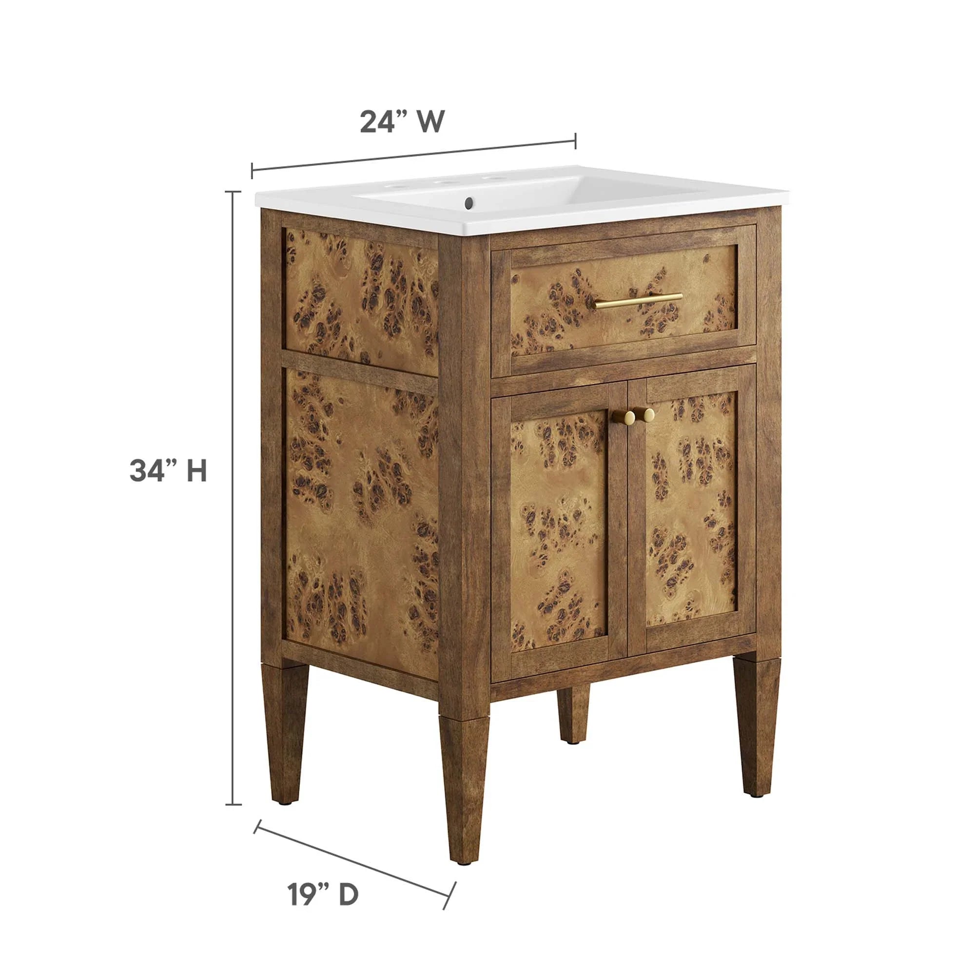 Awaken Bathroom Vanity Basin Included