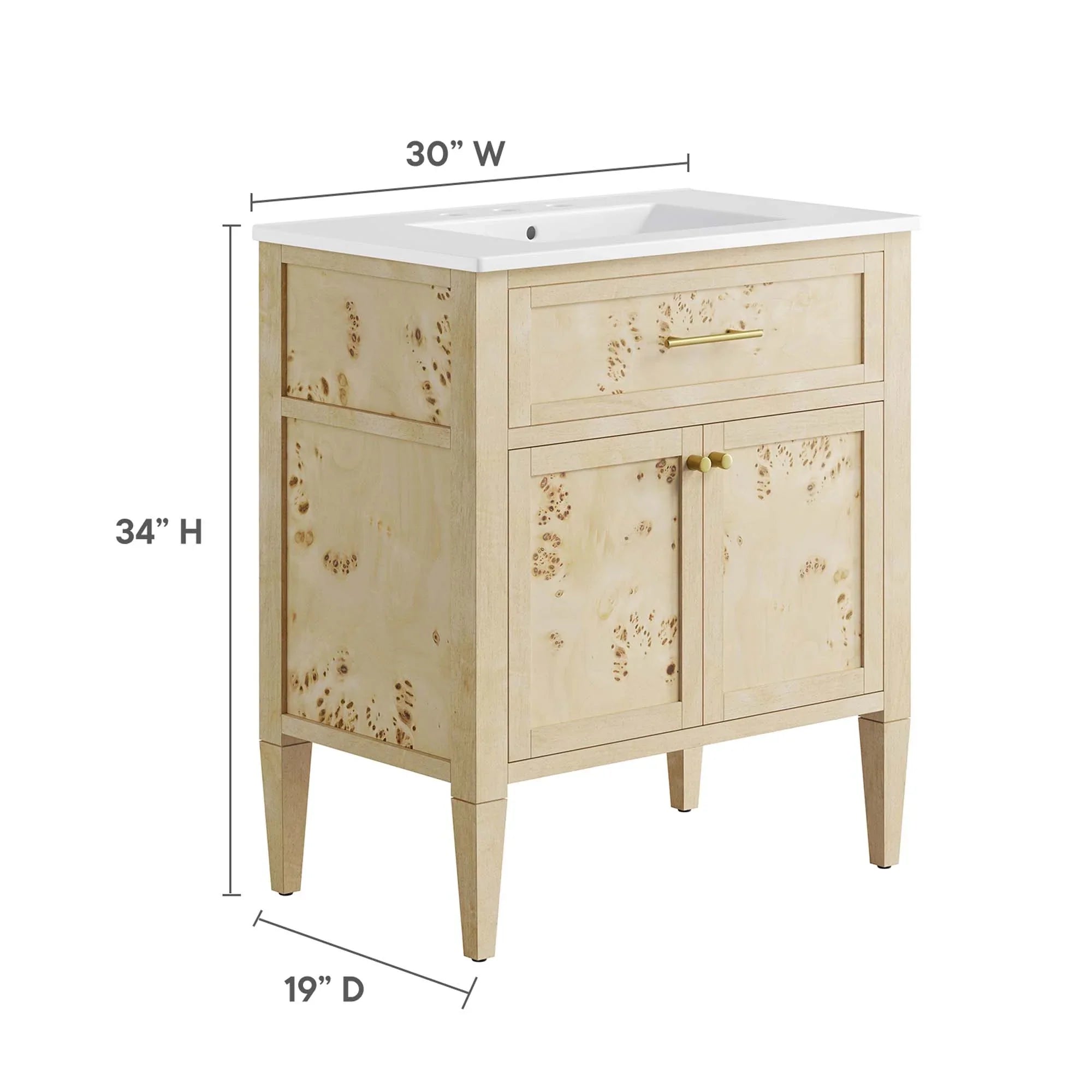 Awaken Bathroom Vanity Basin Included