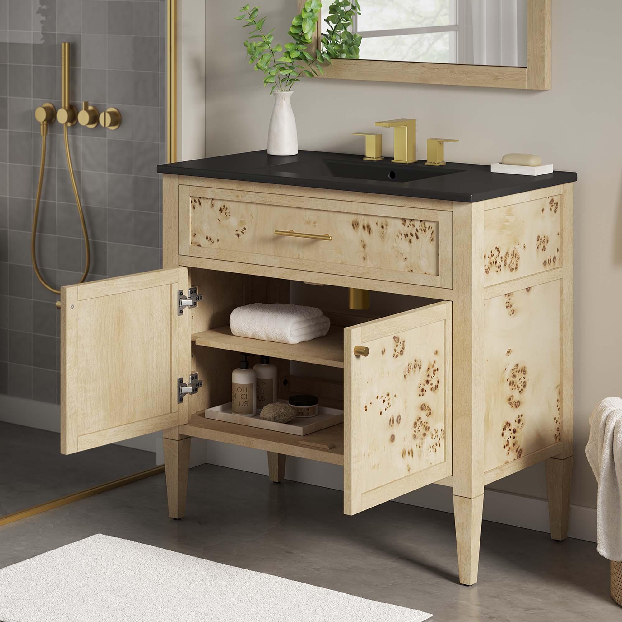 Awaken Bathroom Vanity Basin Included