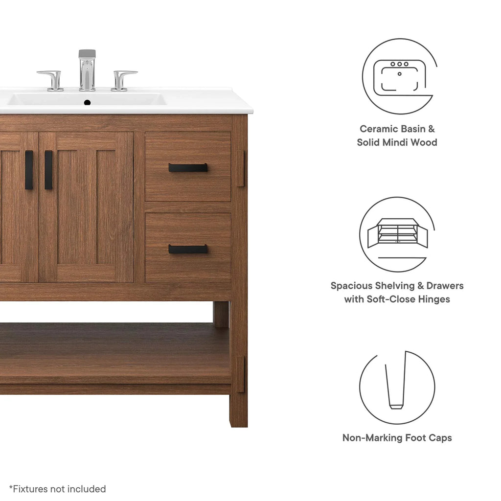 Ashlyn Bathroom Vanity Basin Included