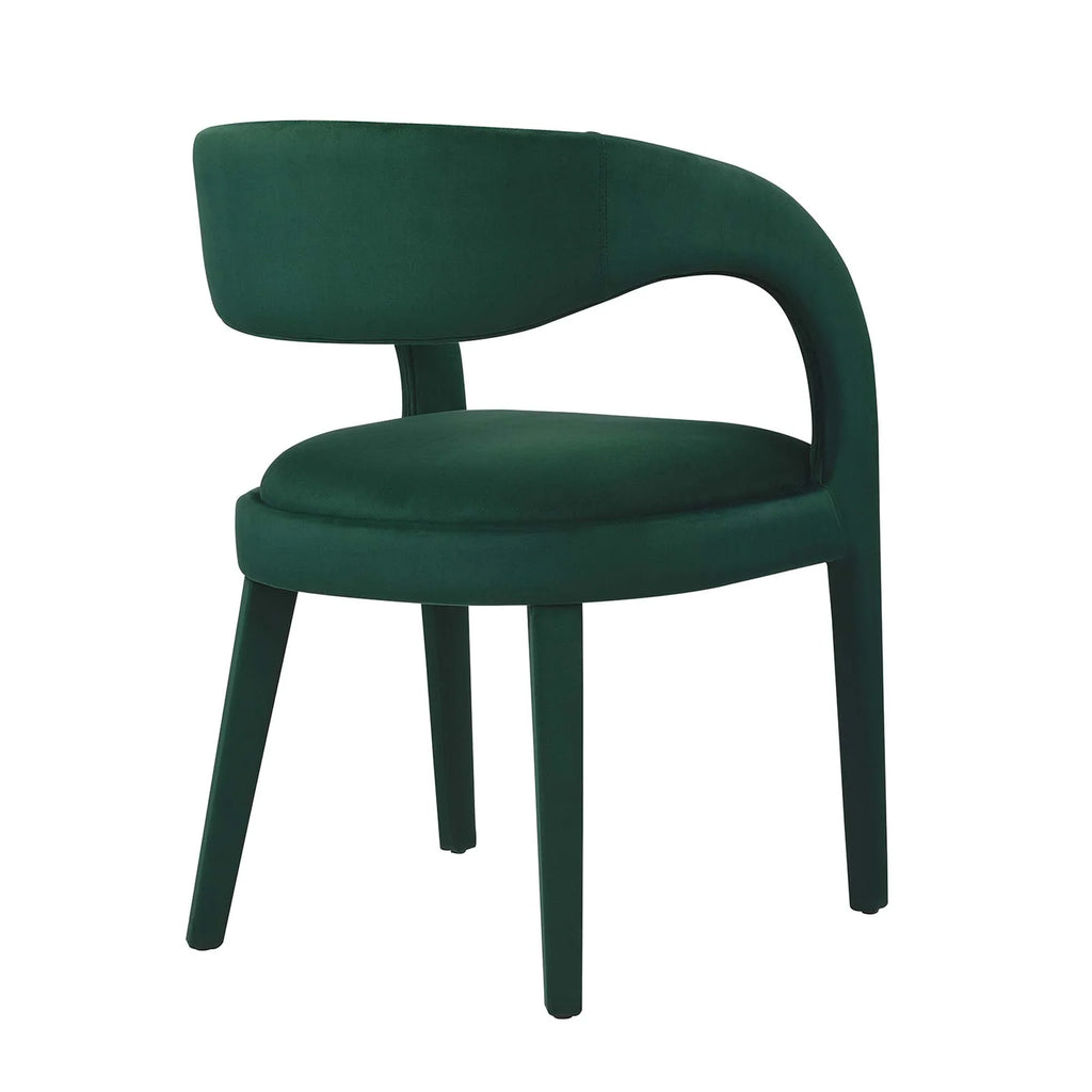 Pinnacle Performance Velvet Dining Chair Set of 2