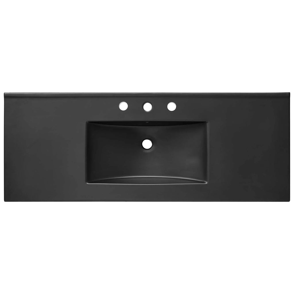 Soma Bathroom Vanity with Black Basin Included