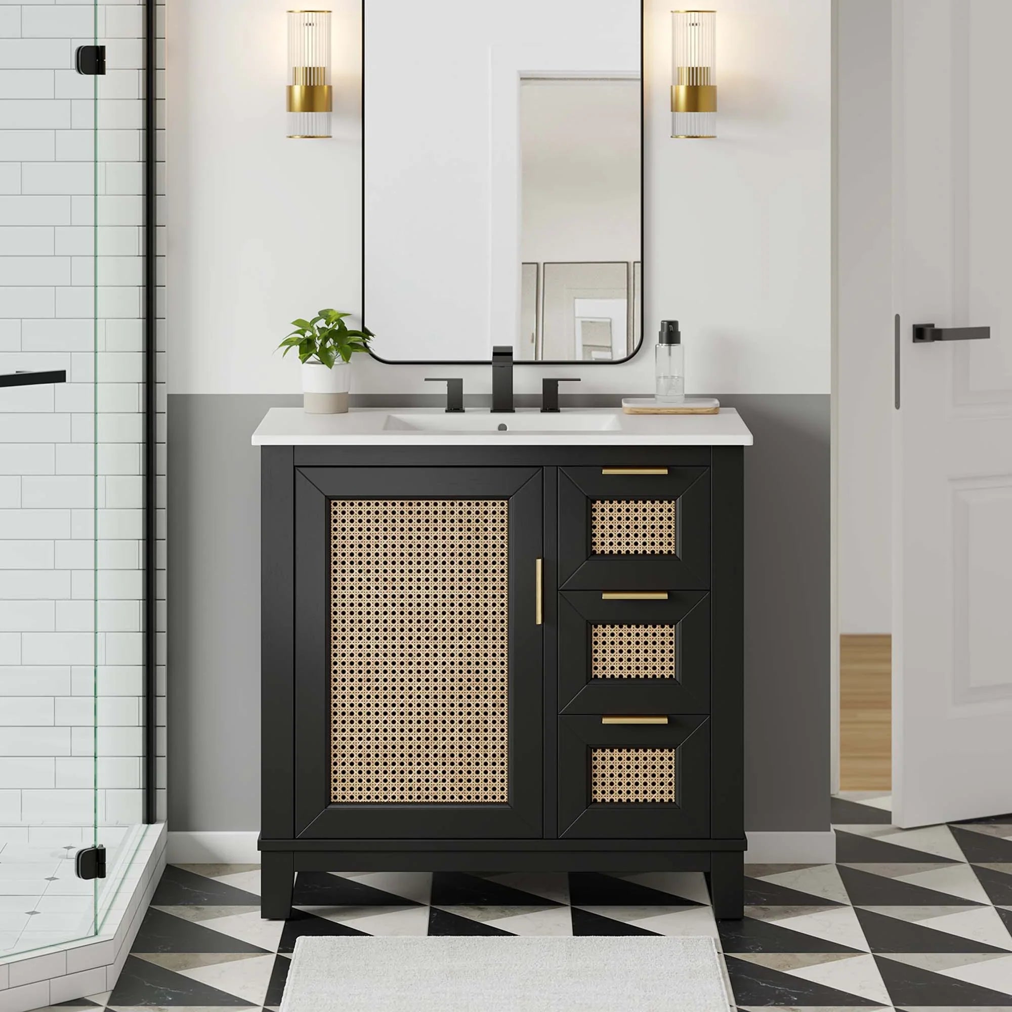 Dixie Bathroom Vanity Basin Included