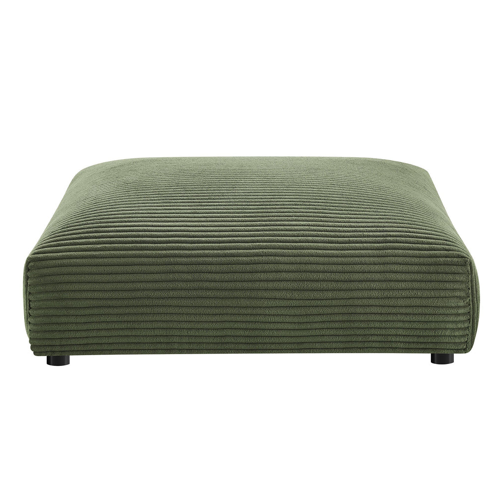 Solace Modular Corduroy Upholstered Ottoman