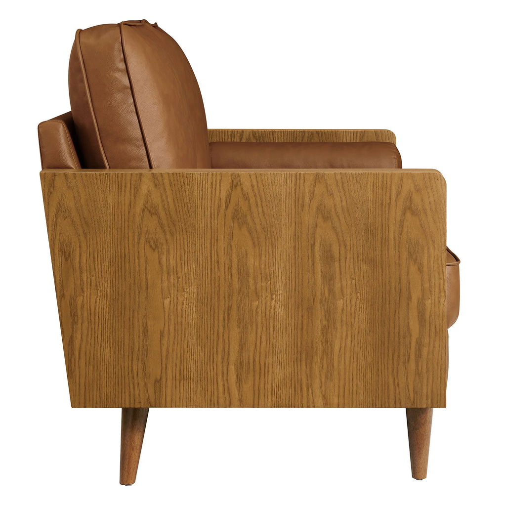 Kellan Vegan Leather Loveseat