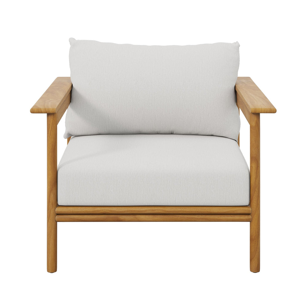 Wren Outdoor Patio Teak Wood Armchair