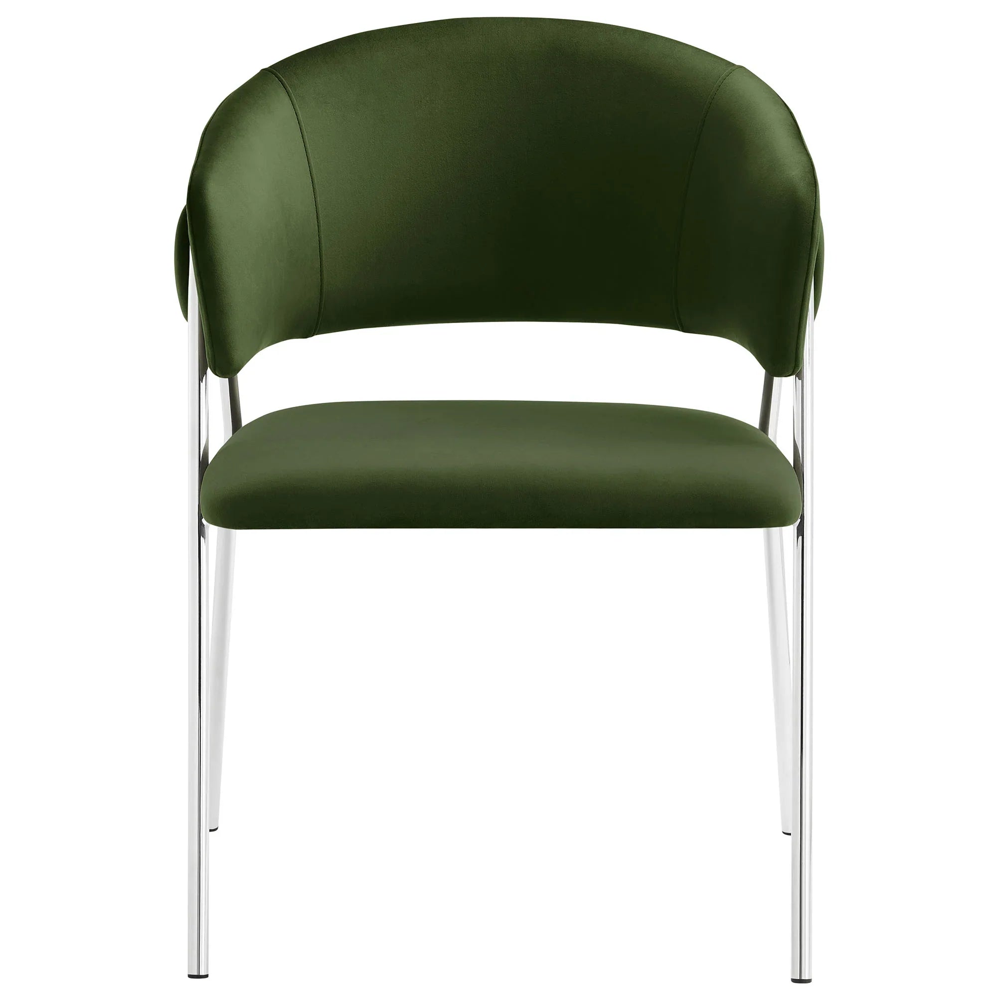 Nella Upholstered Performance Velvet Dining Chair Set of 2