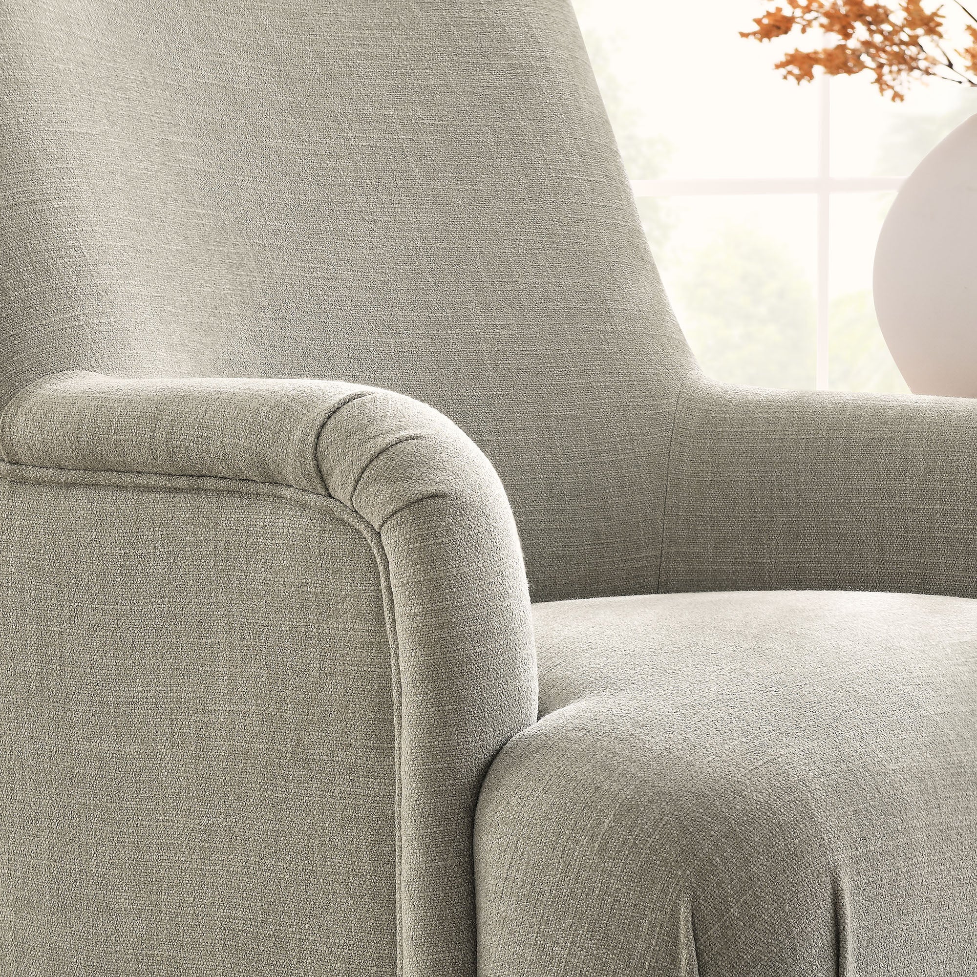 Ellington Fabric Upholstered Accent Armchair