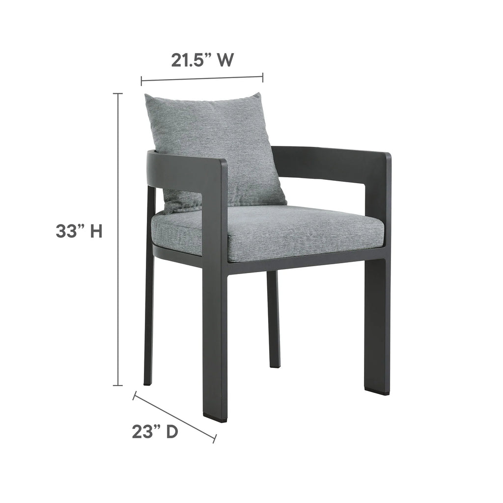 Tahoe 9-Piece Outdoor Patio Aluminum Dining