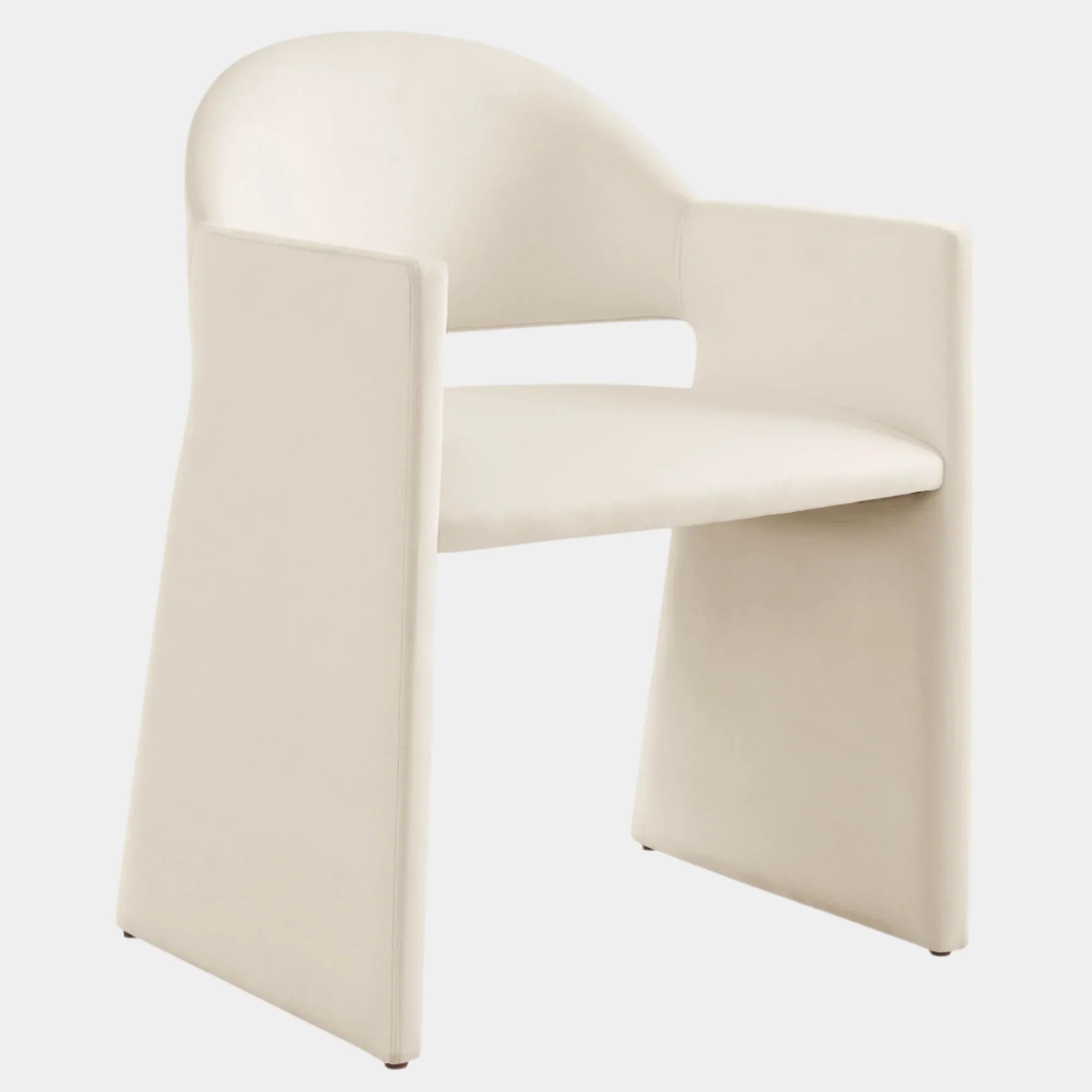 Talia Performance Velvet Dining Armchair