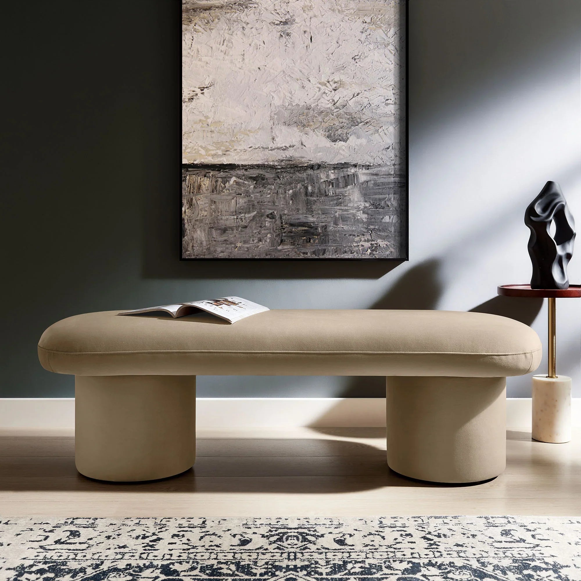 Orla Performance Velvet Bench