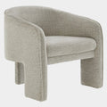 Greer Boucle Fabric Upholstered Accent Armchair