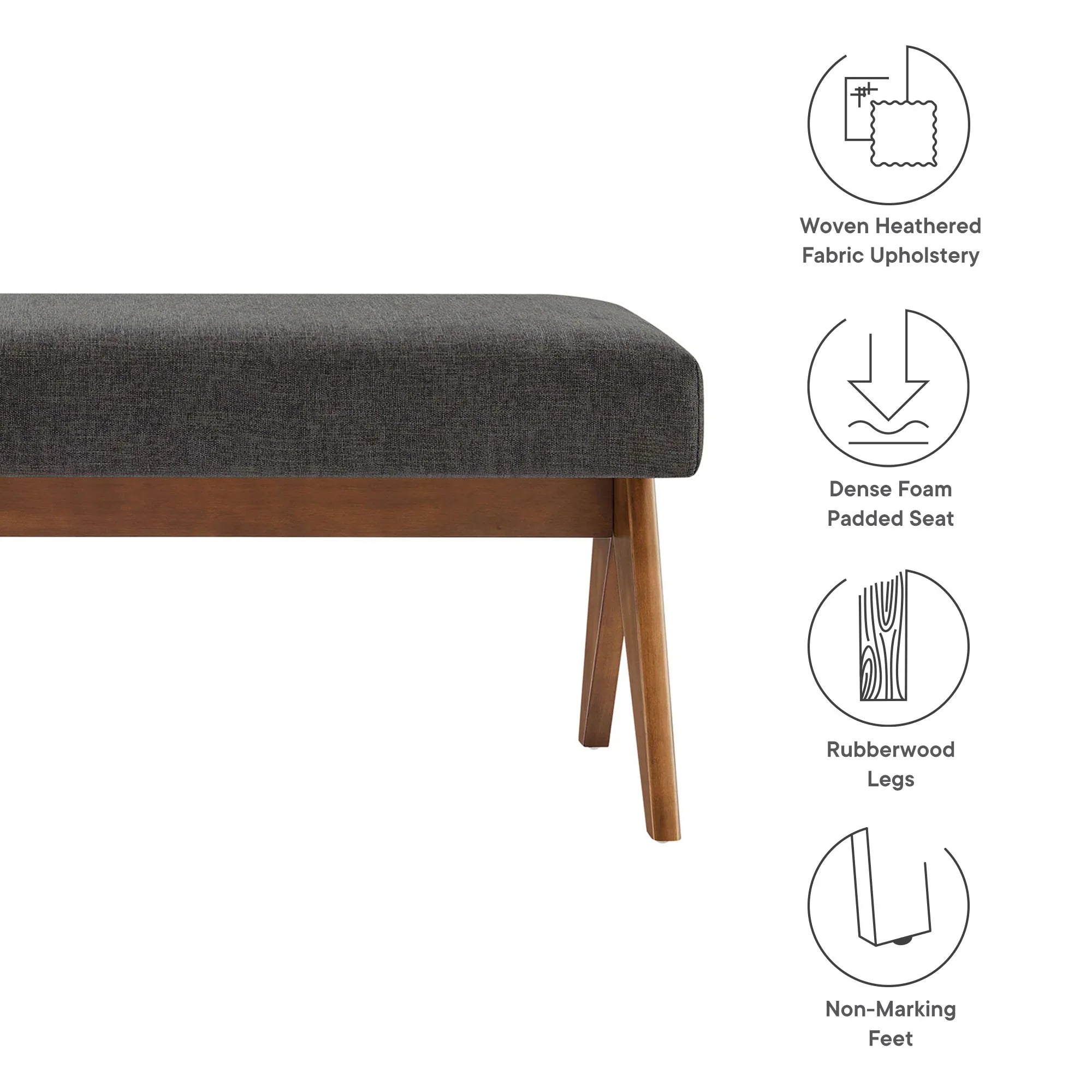 Lyra Upholstered Bench