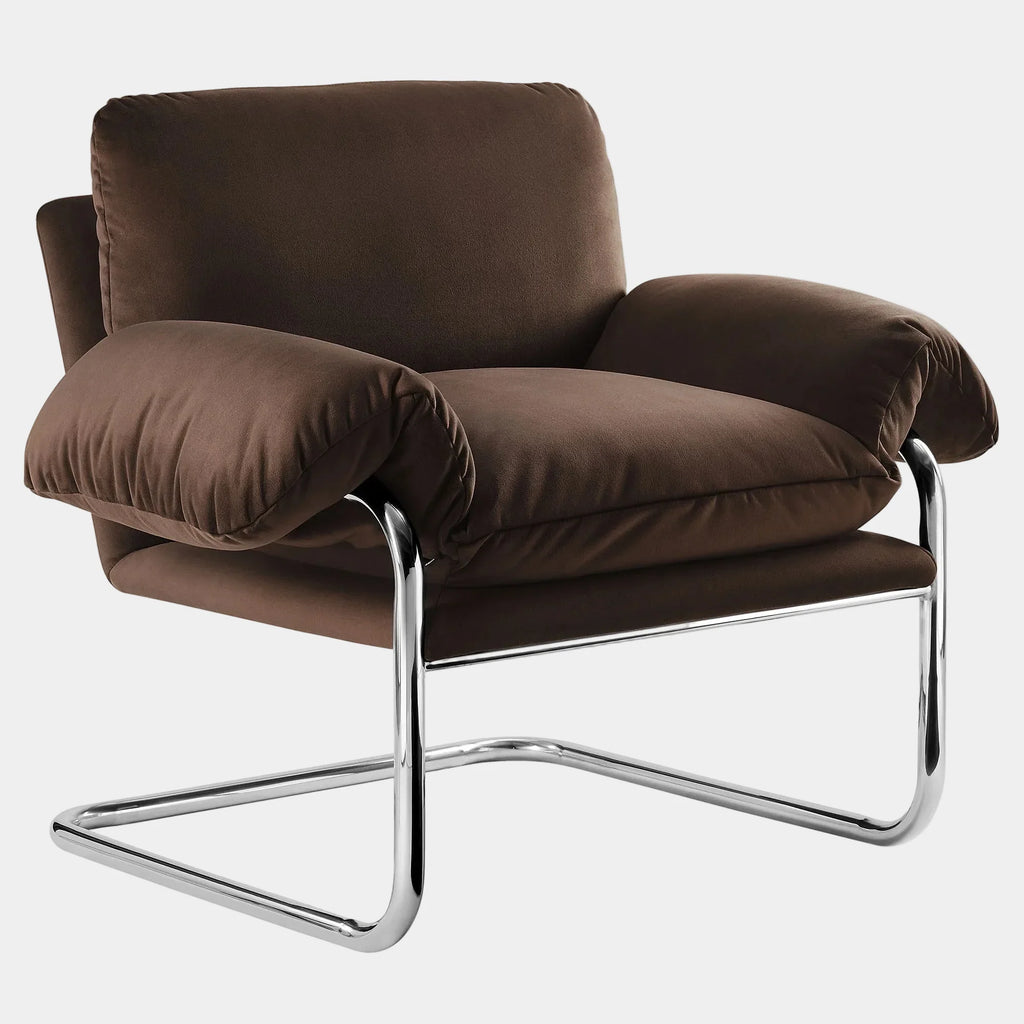 Ansel Performance Velvet Accent Chair