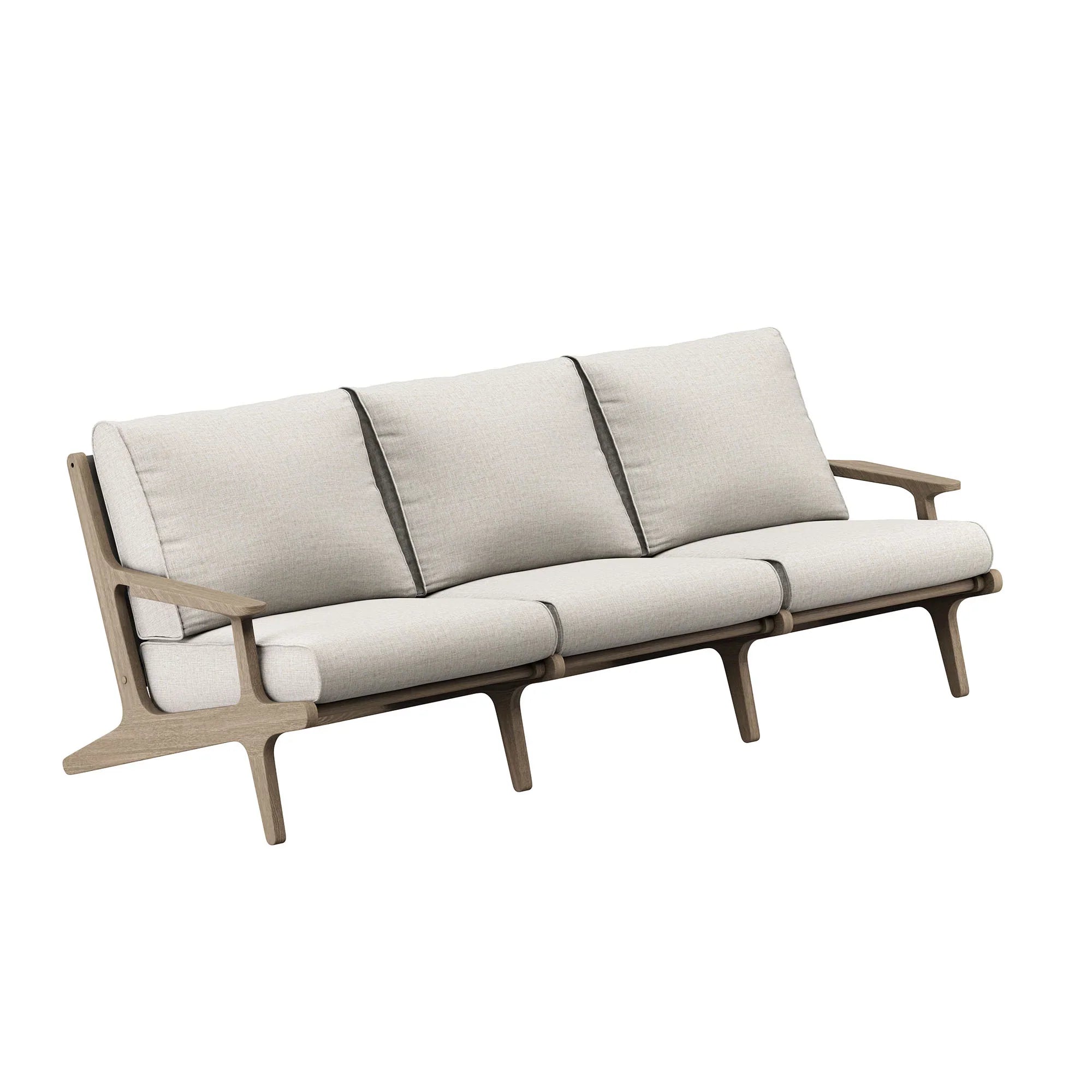 Saratoga 4-Piece Outdoor Teak Wood Furniture Set