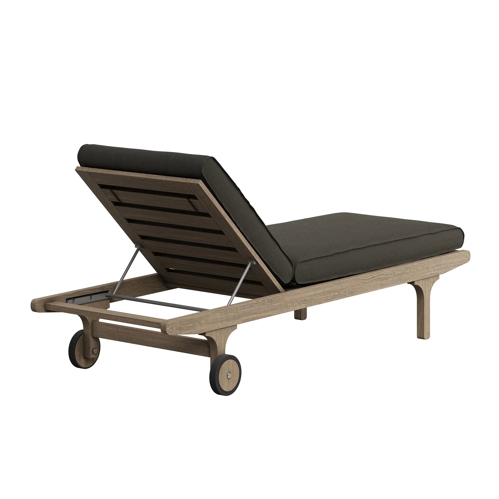 Saratoga Outdoor Teak Chaise Lounge Chair