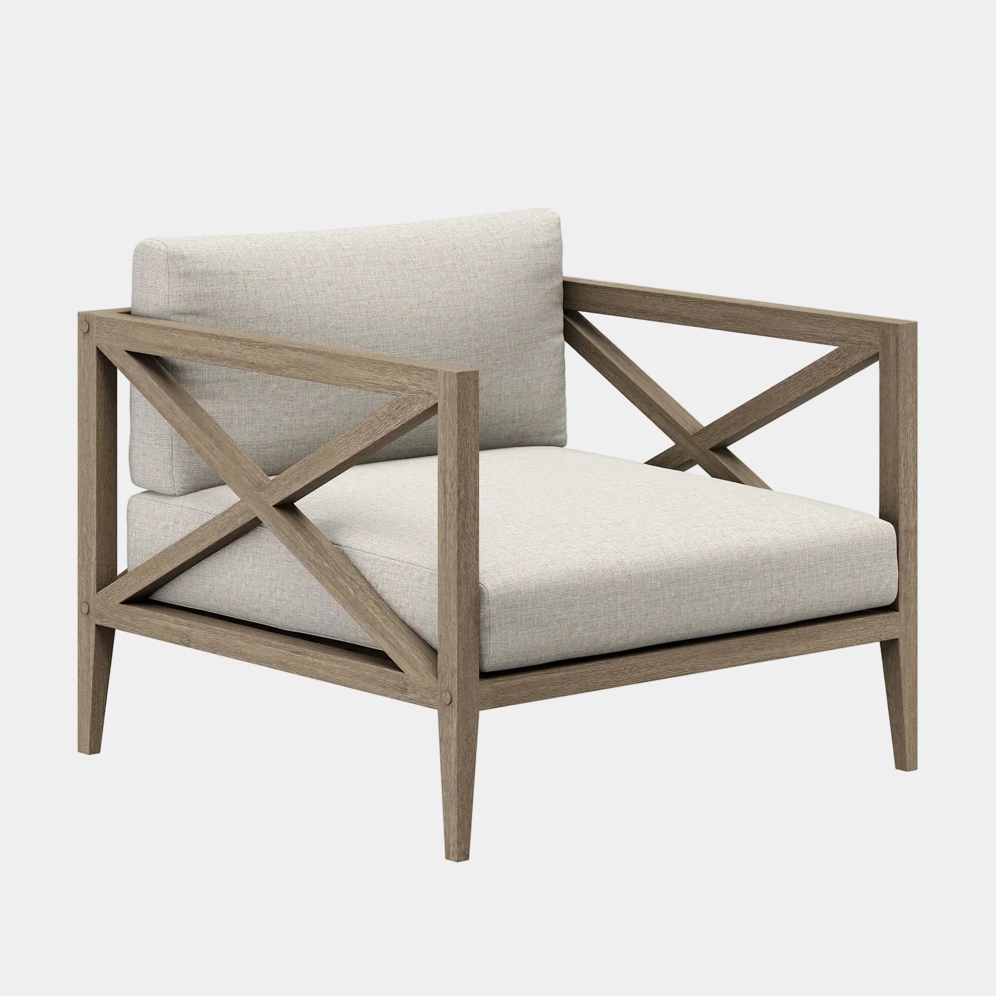Northlake Outdoor Patio Teak Armchair