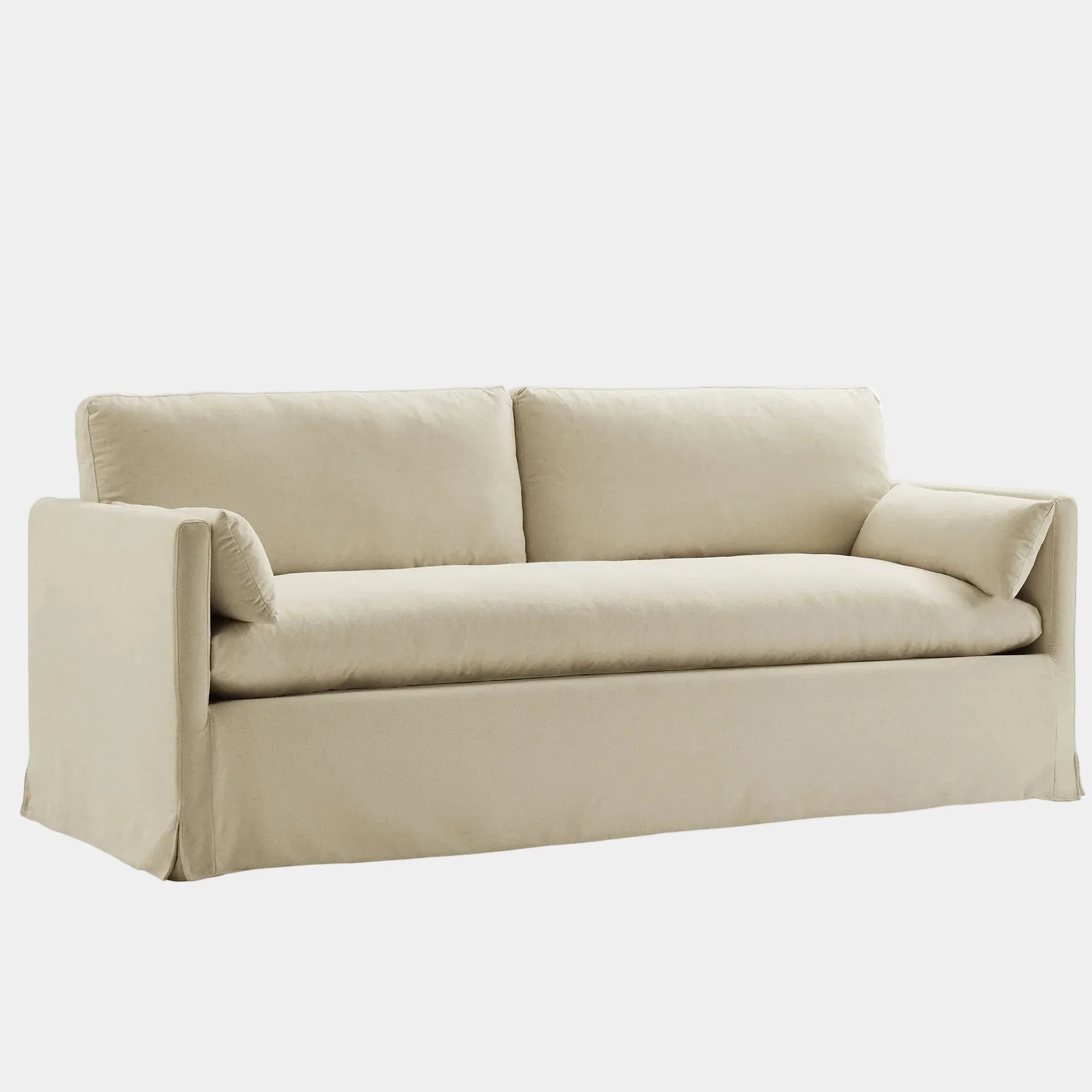Wellfleet 85" Slipcovered Fabric Sofa