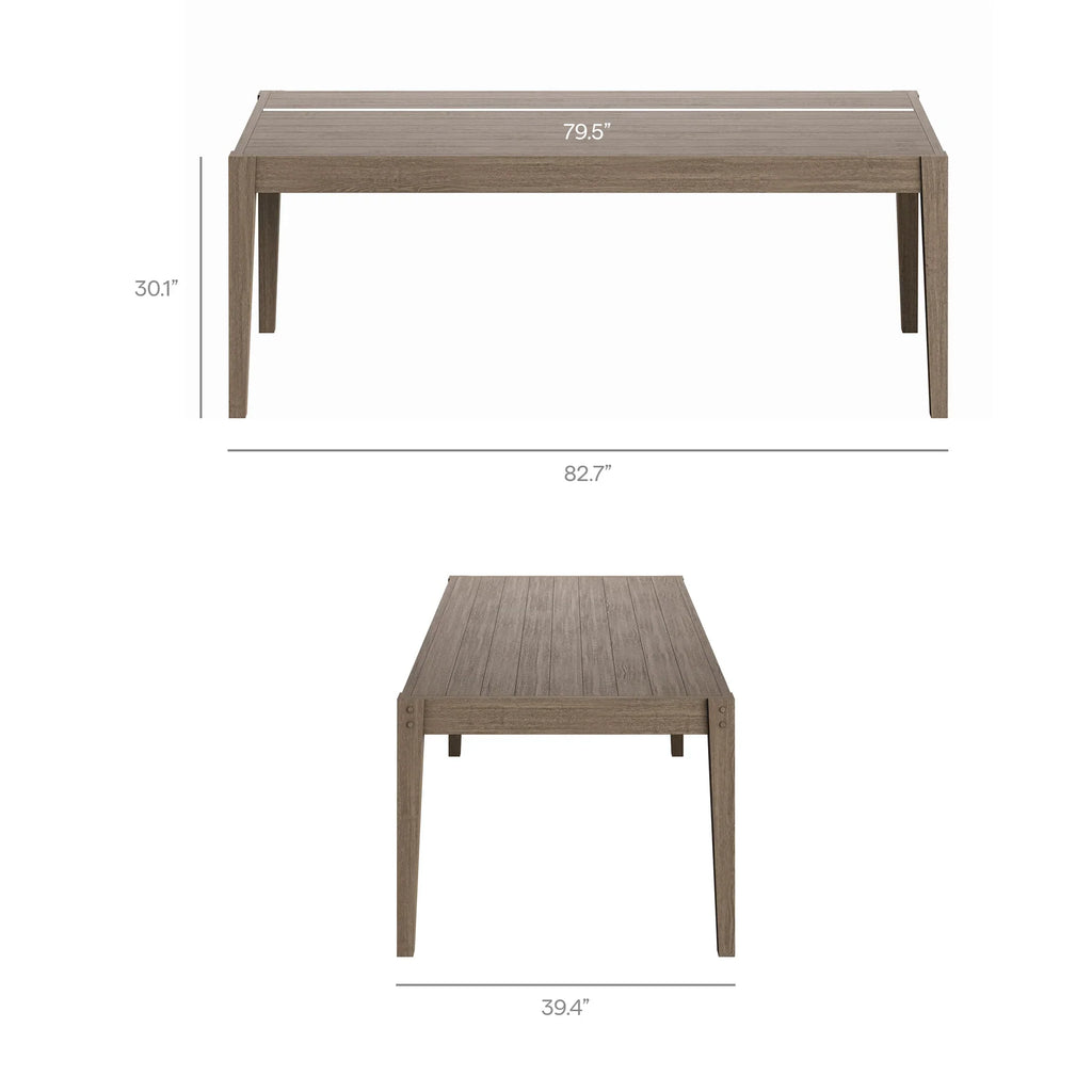Northlake 9-Piece Outdoor Teak Wood Dining Set